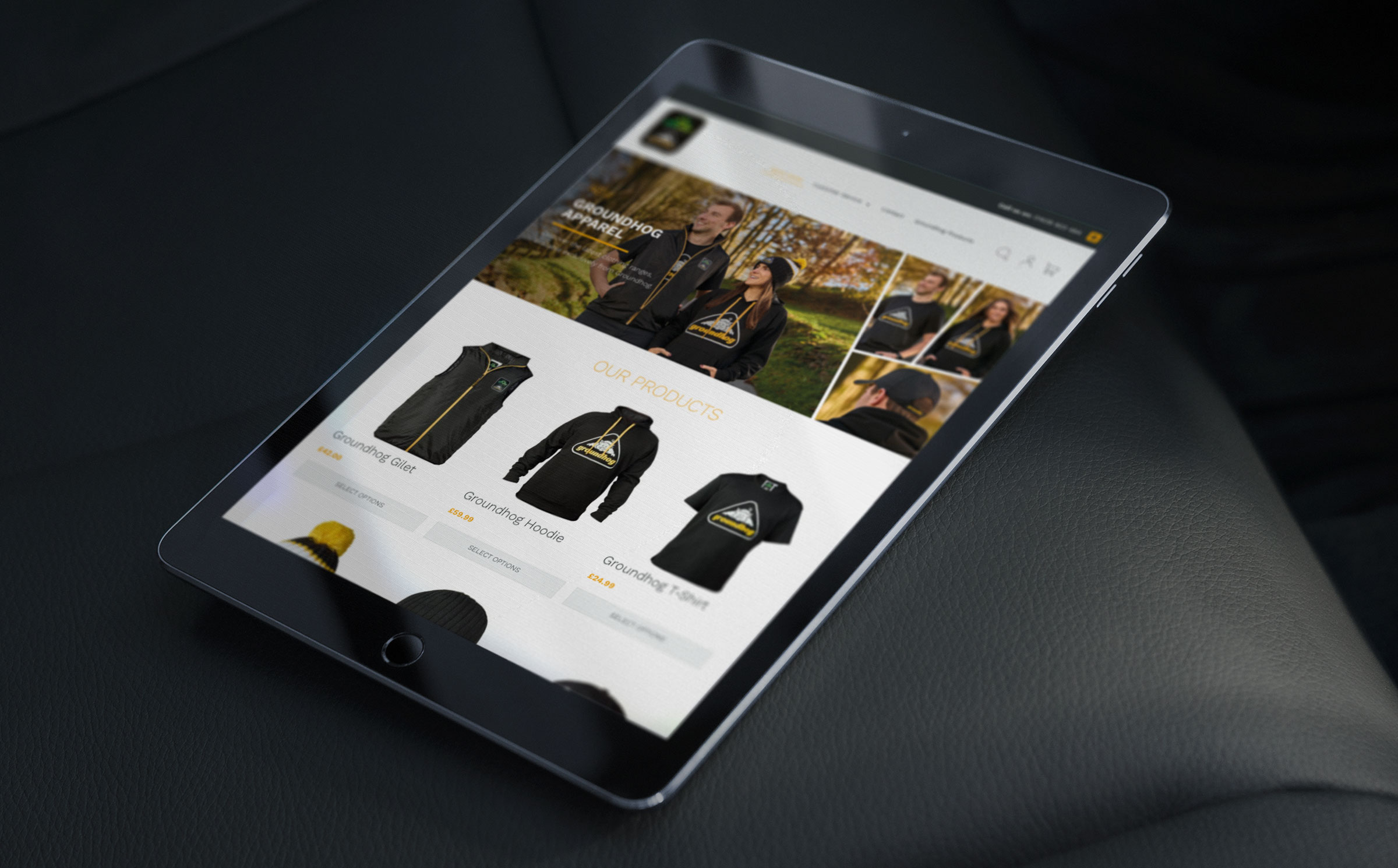 Groundhog Shop Website