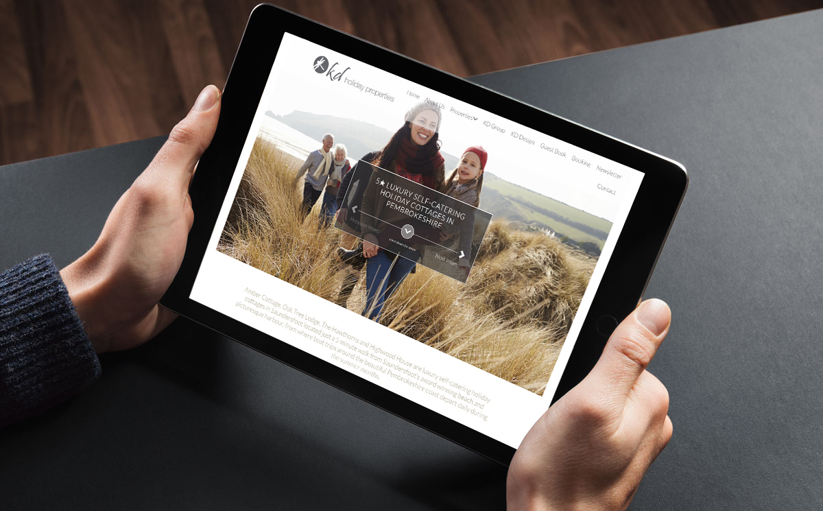 KD Holiday Properties Website