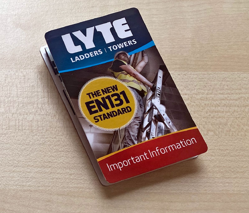 Lyte Ladders booklet